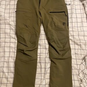Born Primitive Frontier Pants. 34 Regular. Green. Outdoor Hiking Pants